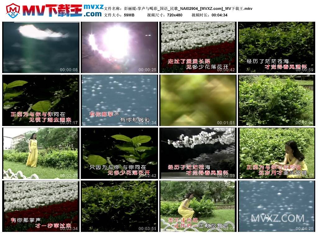 彭丽媛-掌声与喝彩_国语_民歌_NAI02904